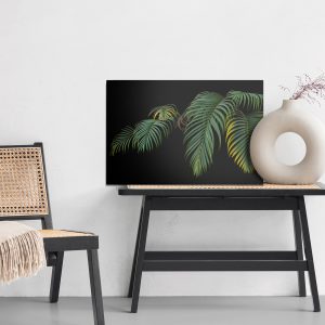 Peinture sur toile Feuilles De Palmiers Tropicaux – Image 6