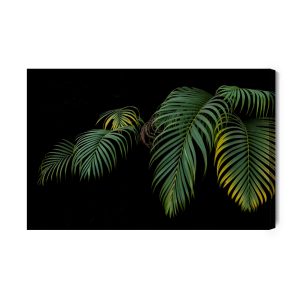 Peinture sur toile Feuilles De Palmiers Tropicaux – Image 2
