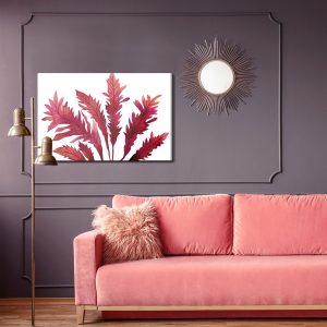 Peinture sur toile Feuilles D'aquarelle – Image 4