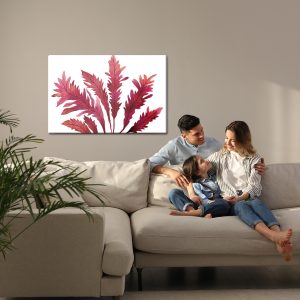 Peinture sur toile Feuilles D'aquarelle – Image 7