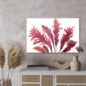Peinture sur toile Feuilles D'aquarelle – Image 3