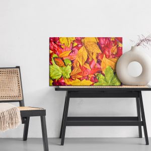 Peinture sur toile Feuilles Aux Couleurs D'automne – Image 6