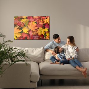 Peinture sur toile Feuilles D'érable Aux Couleurs De L'automne – Image 7