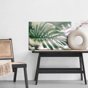 Peinture sur toile Feuille De Monstera Se Bouchent – Image 6