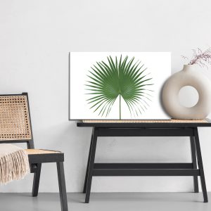 Peinture sur toile Feuille Verte – Image 6
