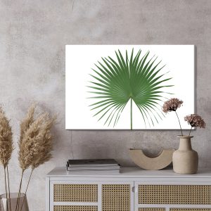 Peinture sur toile Feuille Verte – Image 3
