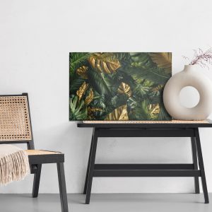 Peinture sur toile Mélange Coloré De Feuilles – Image 6