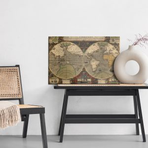 Peinture sur toile Carte Du Monde Antique – Image 6