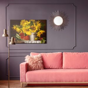 Peinture sur toile Tournesols Aux Fruits – Image 4