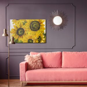 Peinture sur toile Tournesols Comme Peints – Image 4