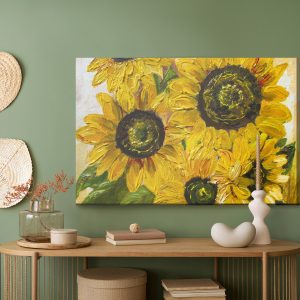 Peinture sur toile Tournesols Comme Peints – Image 5