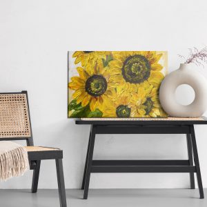 Peinture sur toile Tournesols Comme Peints – Image 6