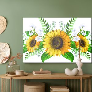 Peinture sur toile Tournesols Décoratifs – Image 5