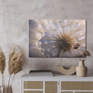 Peinture sur toile Gros Plan De Pissenlit – Image 3