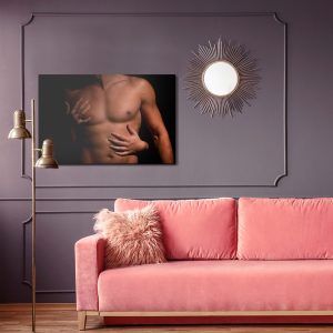 Peinture sur toile Un Homme Dans Une Étreinte – Image 4