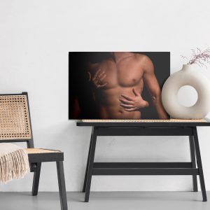 Peinture sur toile Un Homme Dans Une Étreinte – Image 6