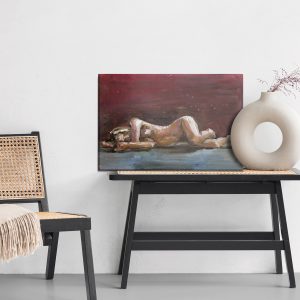 Peinture sur toile Femme Peinte Avec Des Peintures À L'huile – Image 6