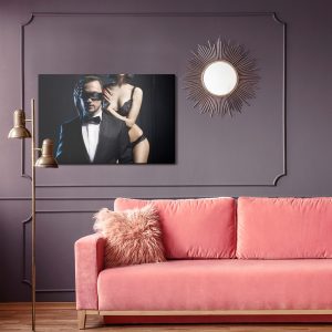 Peinture sur toile L'acte D'un Jeune Couple – Image 4