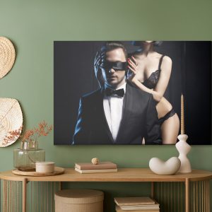 Peinture sur toile L'acte D'un Jeune Couple – Image 5