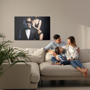 Peinture sur toile L'acte D'un Jeune Couple – Image 7