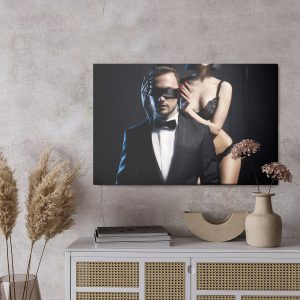 Peinture sur toile L'acte D'un Jeune Couple – Image 3