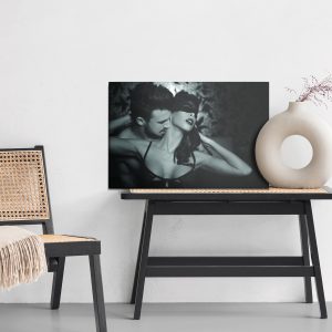 Peinture sur toile Couple Dans Une Pose Intime – Image 6