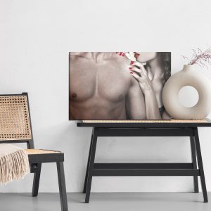 Peinture sur toile Couple Dans Une Pose Sensuelle – Image 6
