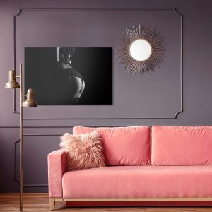 Peinture sur toile Femme À L'ombre Partielle – Image 4