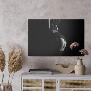 Peinture sur toile Femme À L'ombre Partielle – Image 3