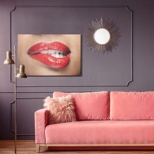 Peinture sur toile Lèvres Séduisantes – Image 4