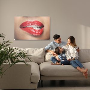 Peinture sur toile Lèvres Séduisantes – Image 7