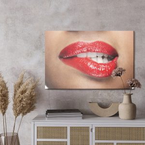 Peinture sur toile Lèvres Séduisantes – Image 3