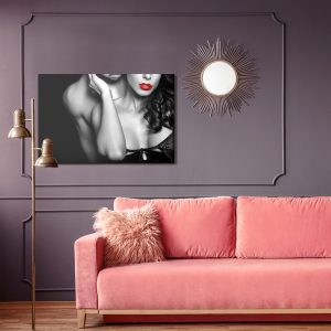 Peinture sur toile Couple S'embrassant – Image 4