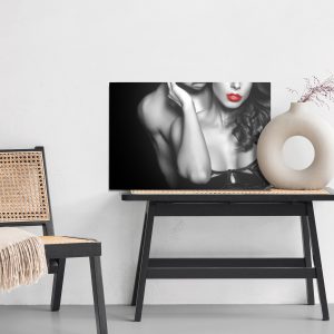 Peinture sur toile Couple S'embrassant – Image 6