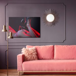 Peinture sur toile Femme Sexy Dans La Pénombre – Image 4
