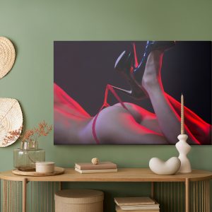 Peinture sur toile Femme Sexy Dans La Pénombre – Image 5