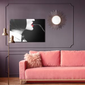 Peinture sur toile Femme Au Fusil – Image 4