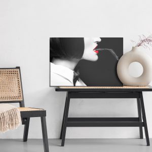 Peinture sur toile Femme Au Fusil – Image 6