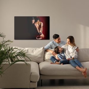 Peinture sur toile Femme Ligotée – Image 7