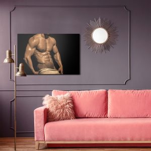 Peinture sur toile Un Homme Bien Bâti – Image 4