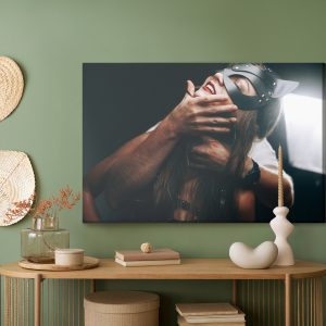 Peinture sur toile Couple Dans Un Décor Épicé – Image 5