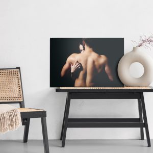 Peinture sur toile Un Couple Dans Une Étreinte Amoureuse – Image 6