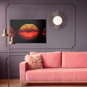 Peinture sur toile Lèvres Peintes – Image 4