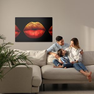 Peinture sur toile Lèvres Peintes – Image 7
