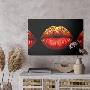 Peinture sur toile Lèvres Peintes – Image 3