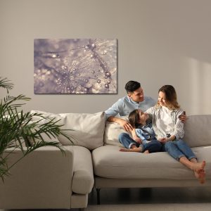 Peinture sur toile Pissenlit, Gouttes D'eau – Image 7