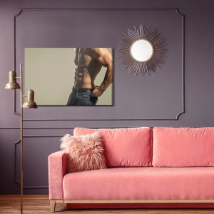 Peinture sur toile Homme Musclé – Image 4