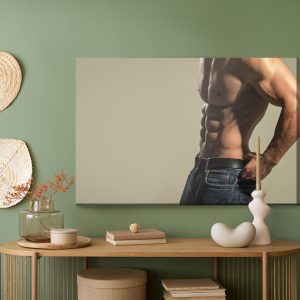 Peinture sur toile Homme Musclé – Image 5
