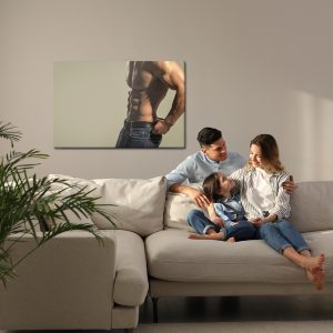 Peinture sur toile Homme Musclé – Image 7