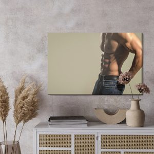 Peinture sur toile Homme Musclé – Image 3